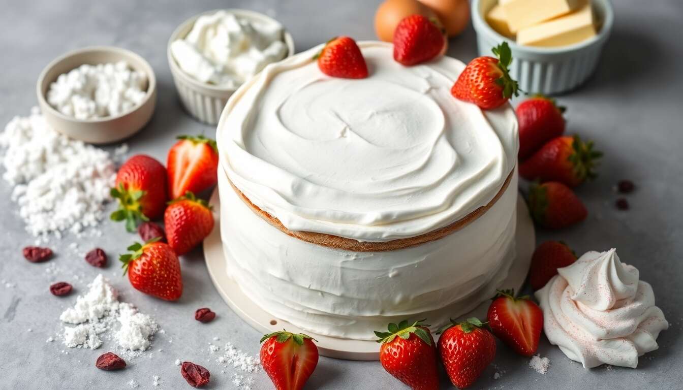 Gâteau d'anniversaire aux fraises : la recette parfaite