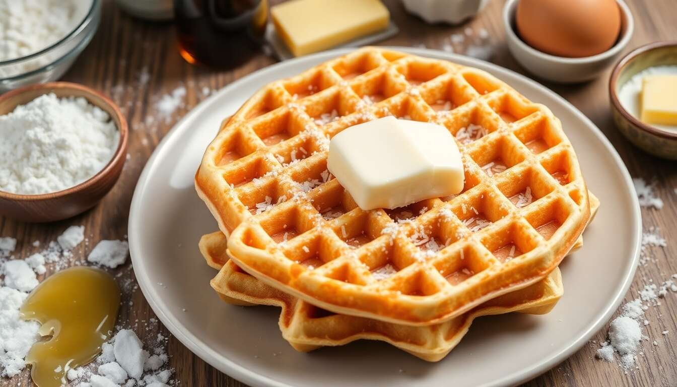 Recette de gaufres à la vanille façon Meert