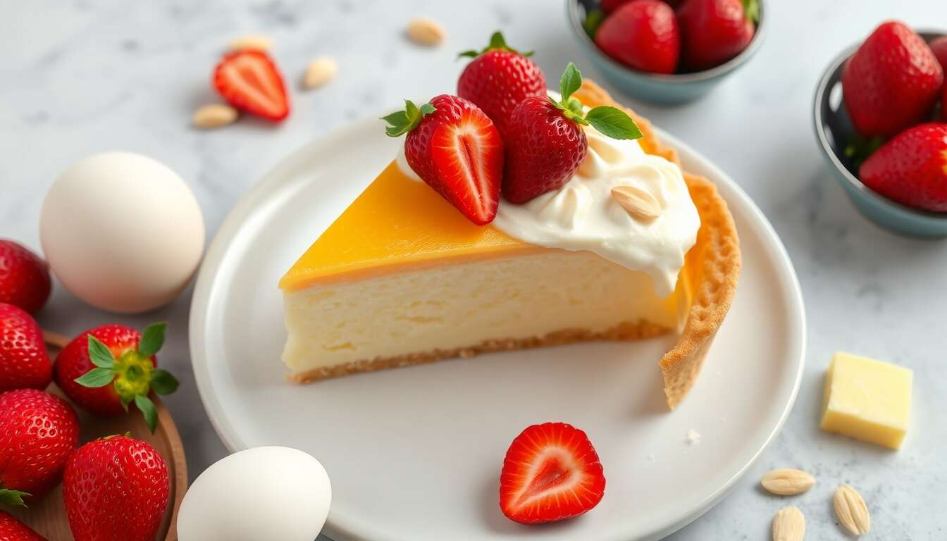 Tarte Coco Mangue Fraise : recette Exotique Facile