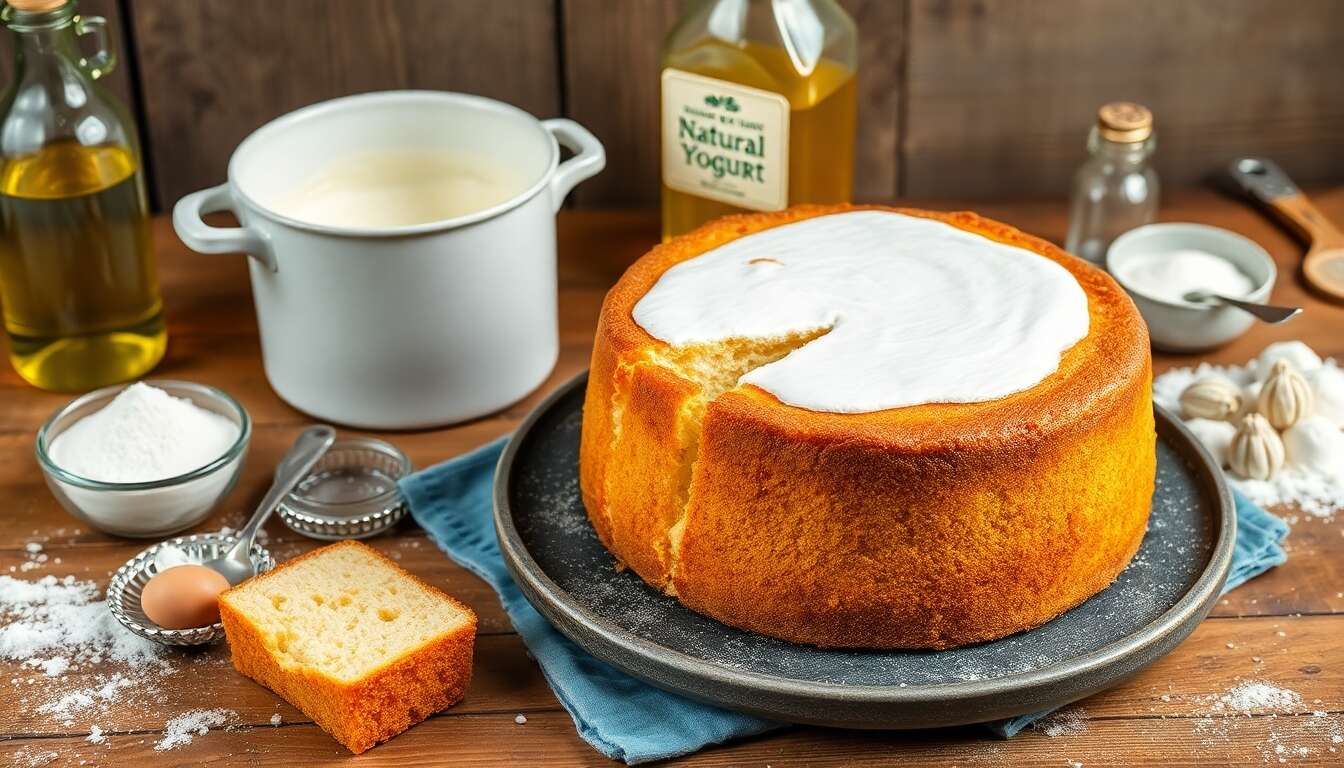 Recette facile du gâteau au yaourt moelleux
