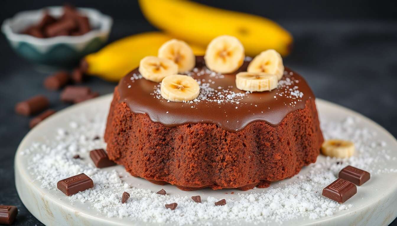 Fondant Banane Chocolat : recette Gourmande et Facile