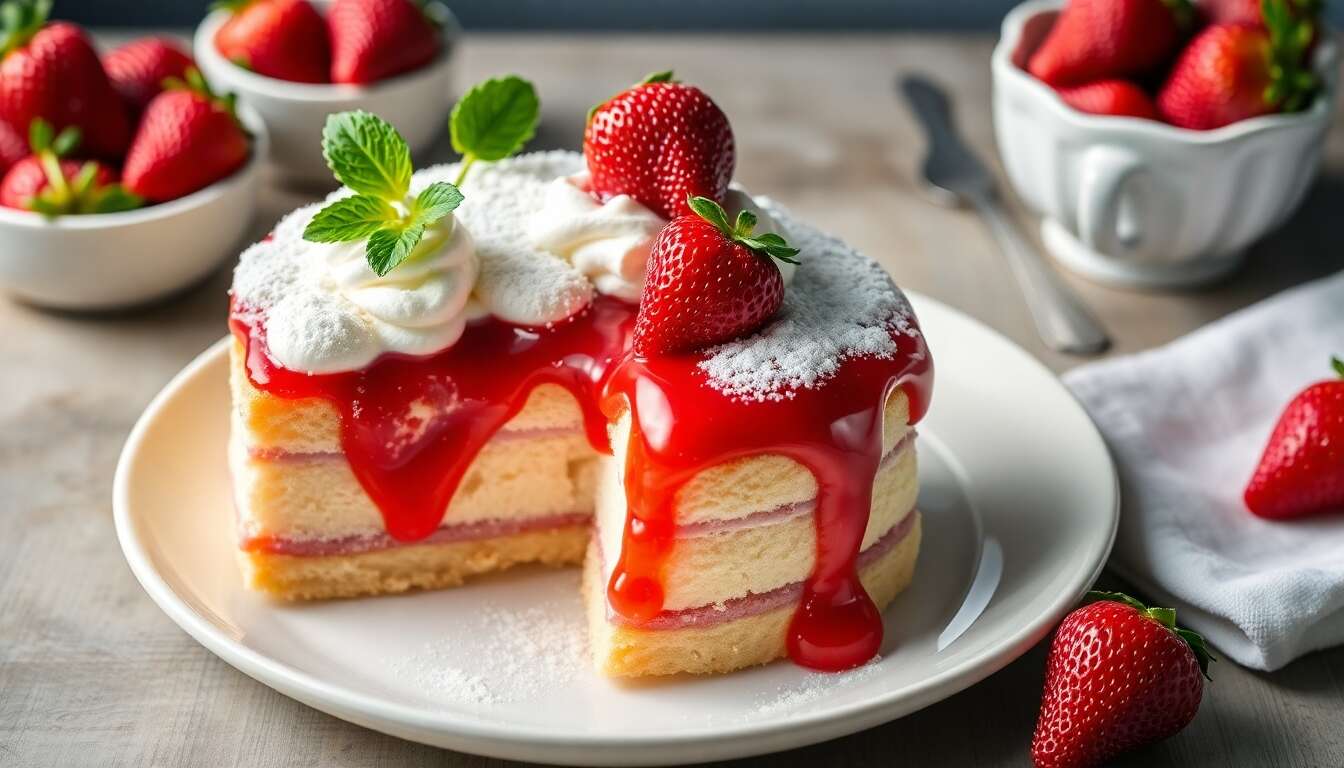 Recette de Charlotte aux Fraises : astuces et Préparation