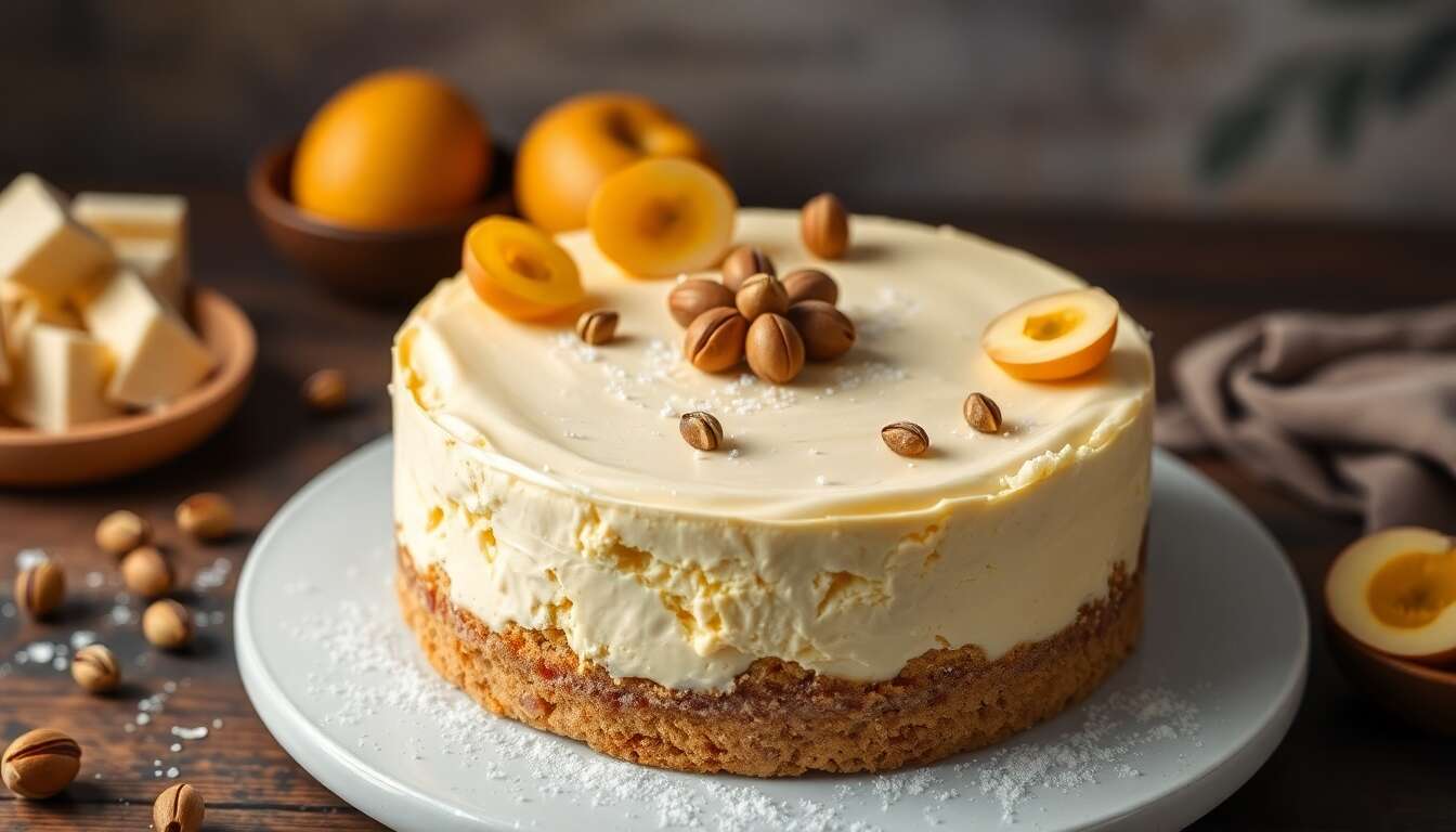 Cheesecake à la pistache : recette gourmande et facile