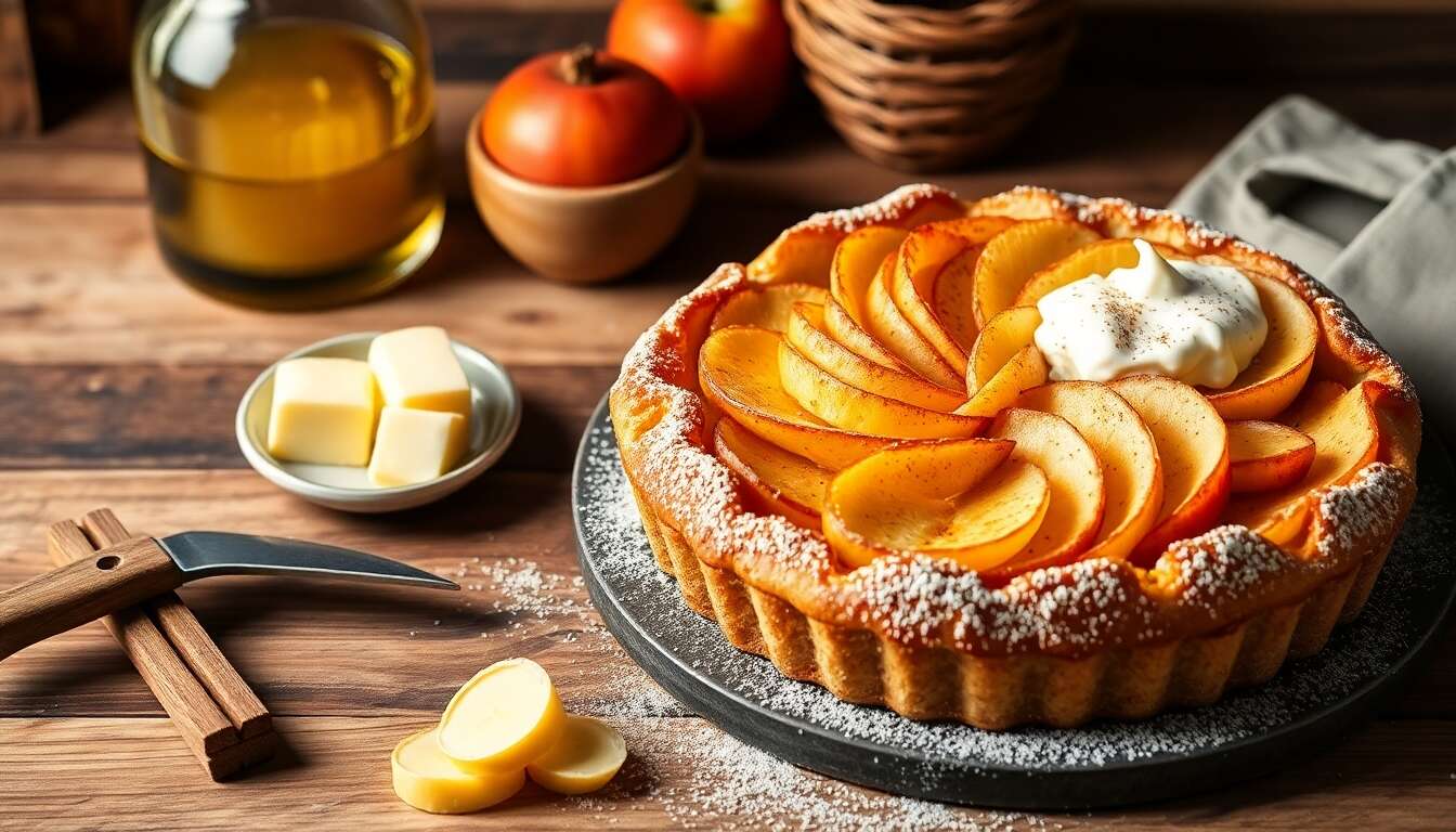 Délicieuse Tarte Normande : recette Traditionnelle
