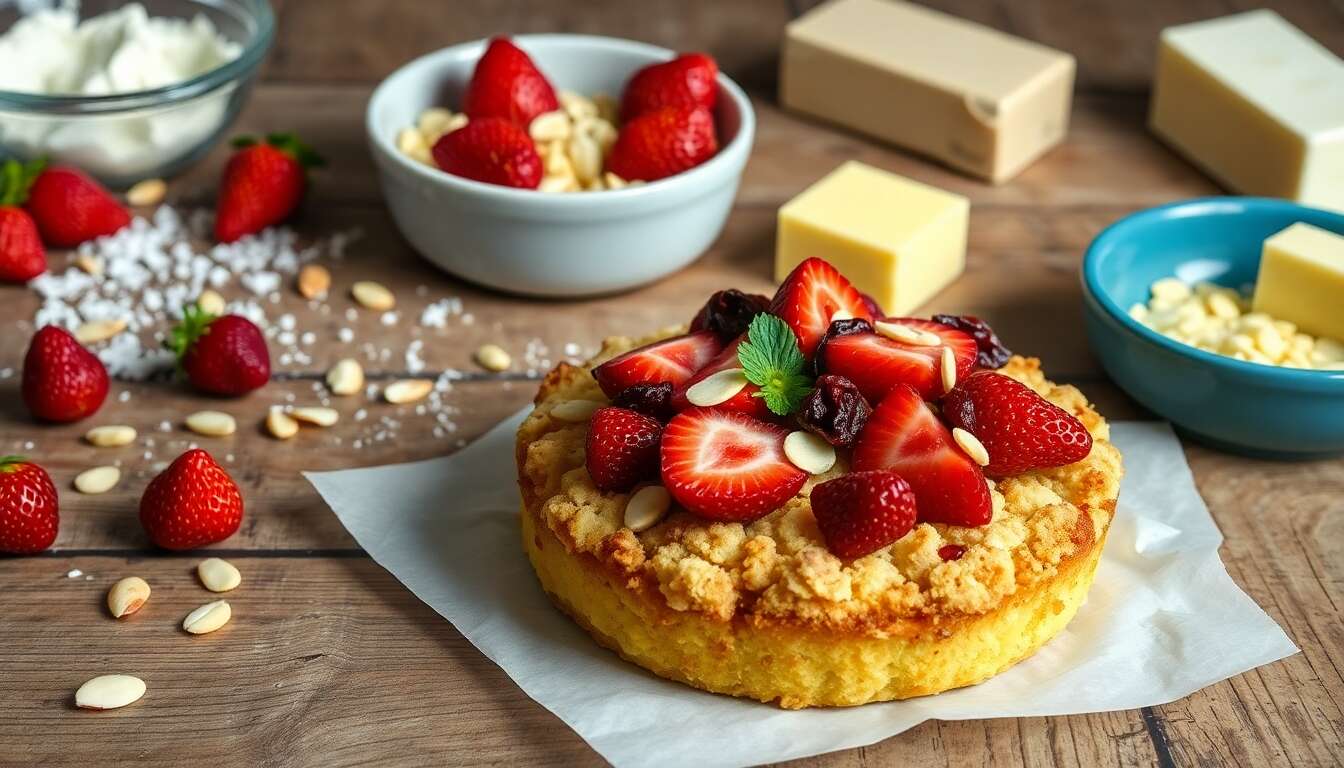 Crumble Fraise Facile à Réaliser