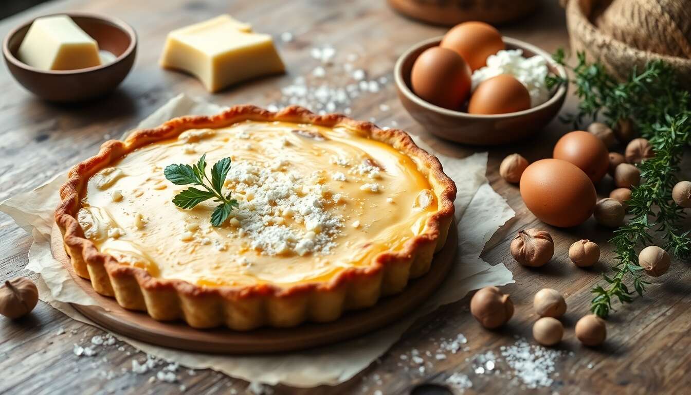 Recette de la Tarte Piémontaise : délicieuse et Gourmande