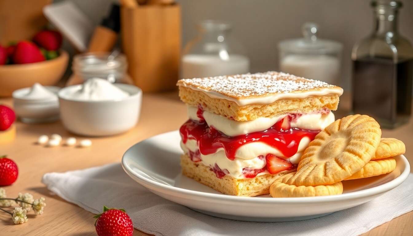 Tiramisu aux fraises : recette facile et délicieuse