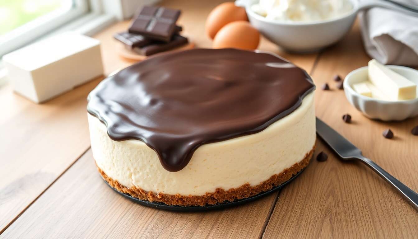 Cotton Cheesecake au Chocolat : recette Facile avec 3 Ingrédients