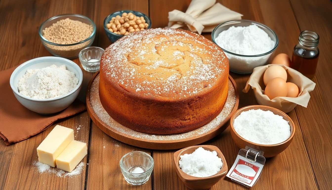 Gâteau moelleux à la noisette : recette facile et rapide