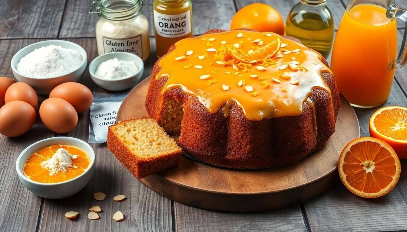 Gâteau à l'orange sans gluten : la recette facile et savoureuse