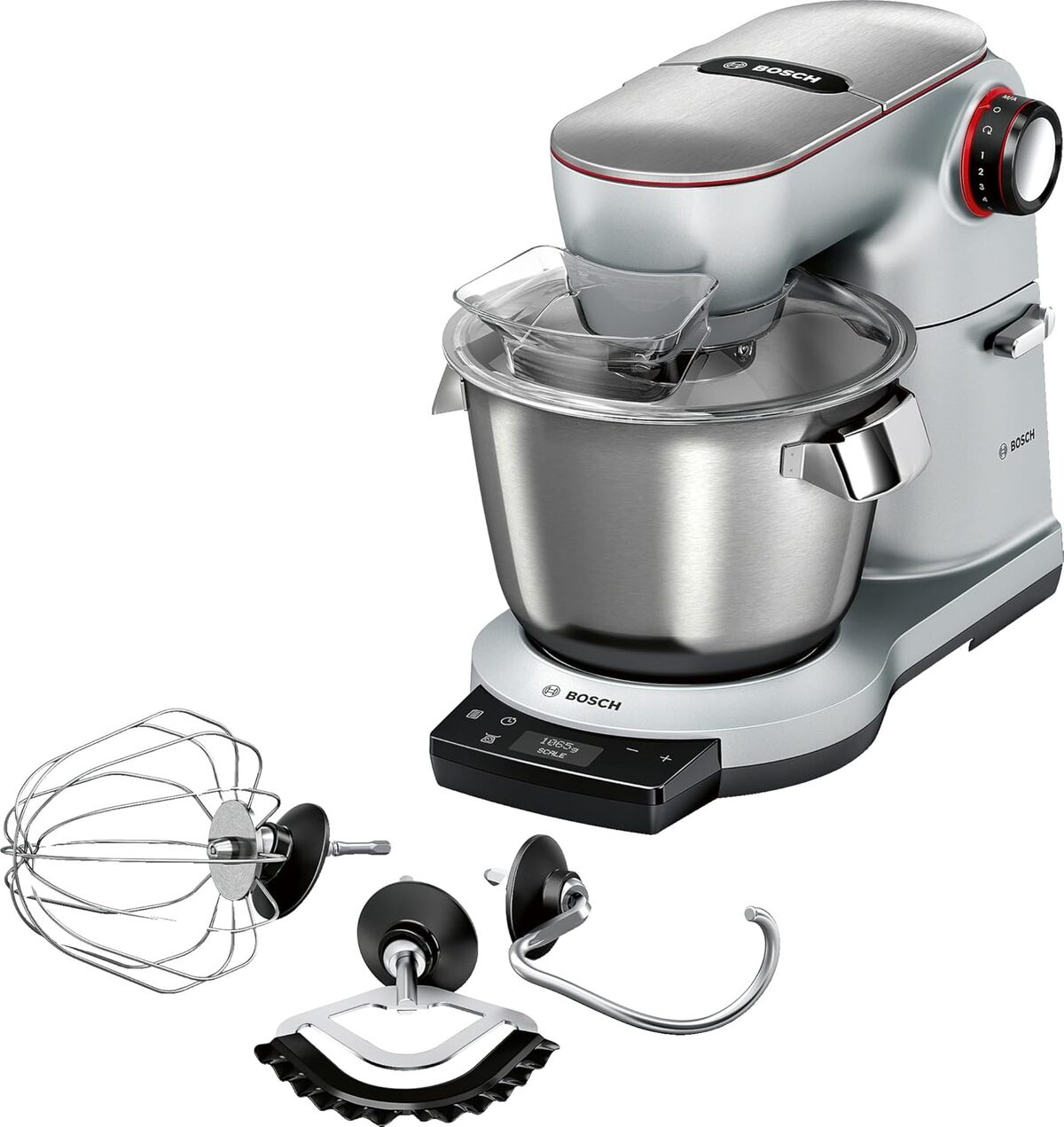 Test du robot de cuisine Bosch MUM9AX5S00 OptiMUM 1600 W