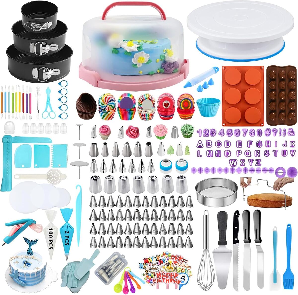 Test : kit de pâtisserie Gawren-H&E 678 pièces