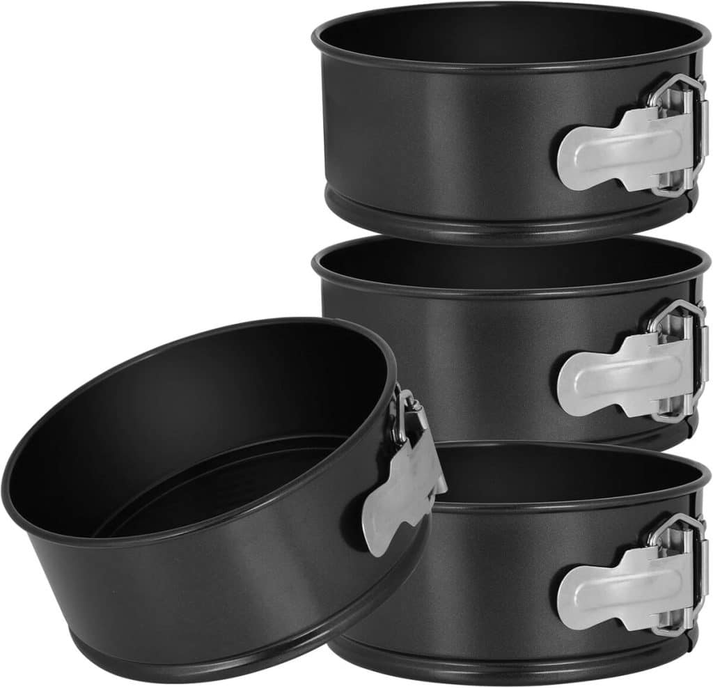 Test des moules à charnière Dubaocun : parfaits pour cheesecake