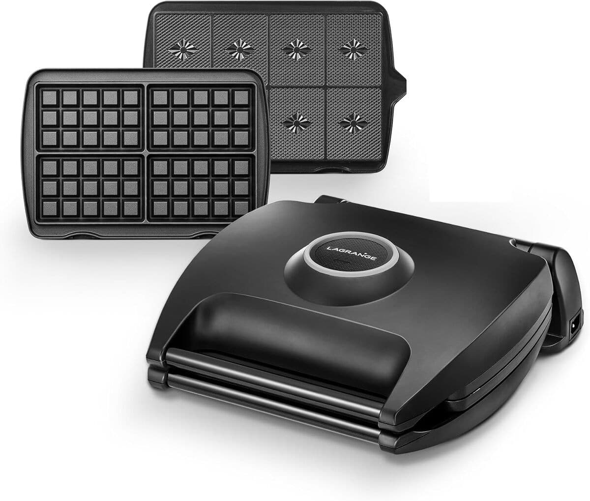 Test du gaufrier noir mat : 4 gaufres en 1 cuisson