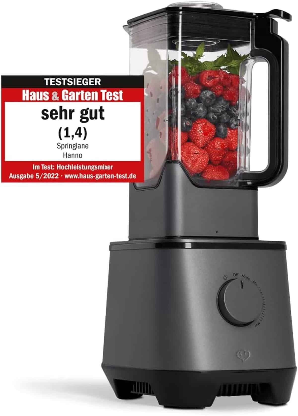 Test du mélangeur Springlane Hanno 2000W : puissance et performance