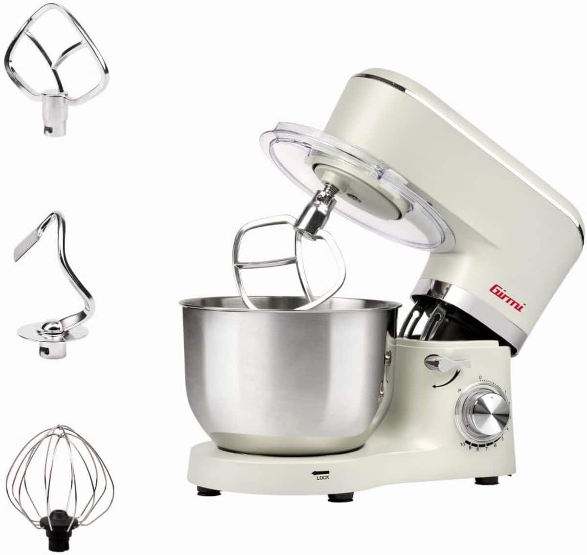 Test du robot pâtissier Girmi IM47 : puissance et polyvalence