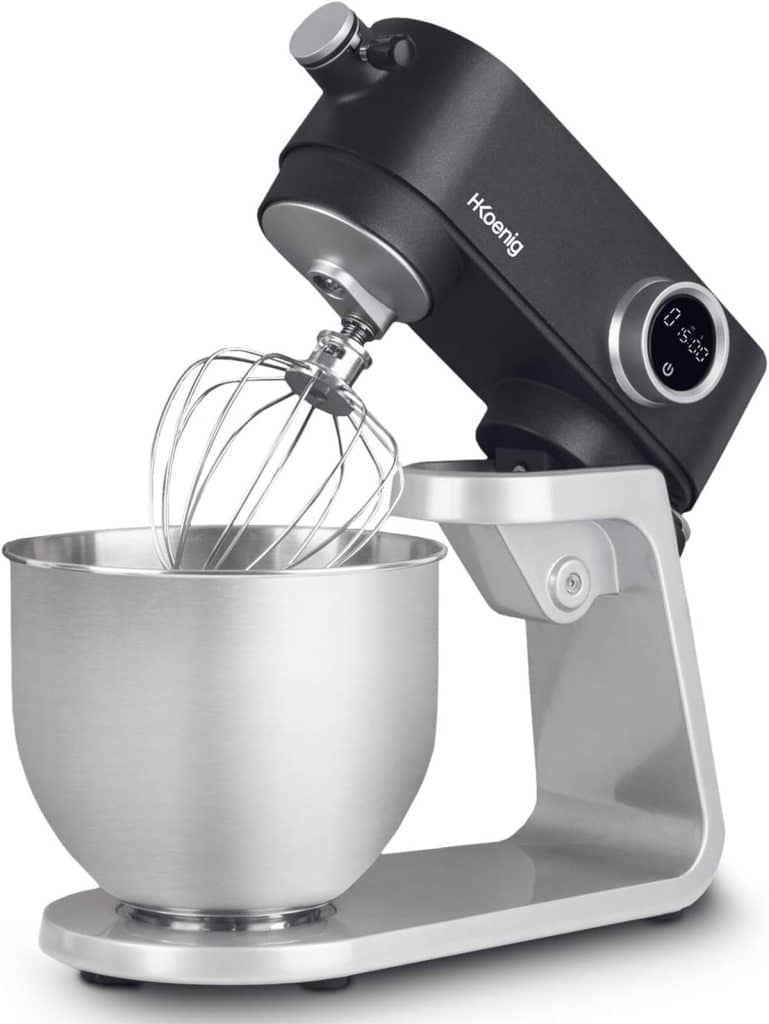 Test : robot pâtissier H.Koenig KM120, performance et polyvalence 800W