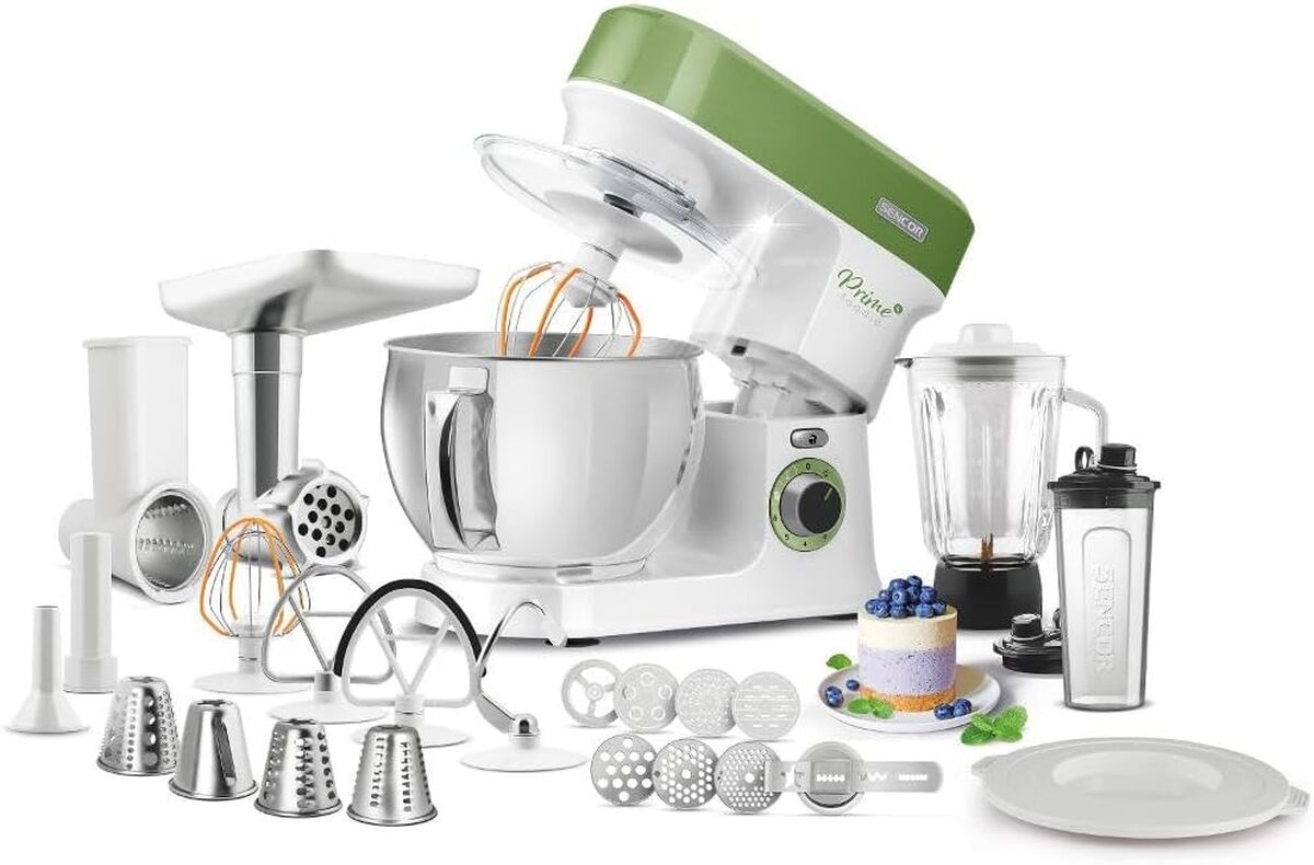 Test : robot pâtissier Sencor 1200W, multifonction et puissant