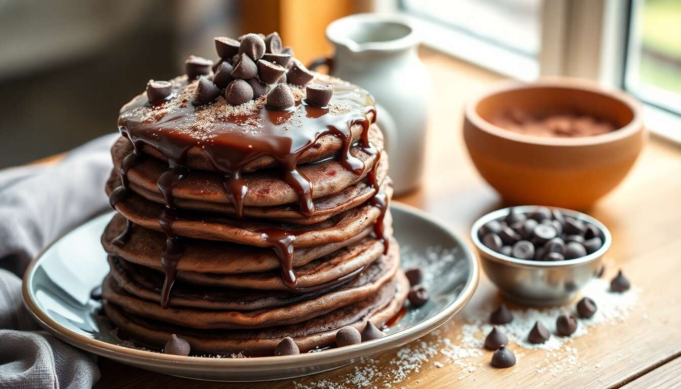 Recette de Pancakes au Chocolat : gourmandise Assurée !
