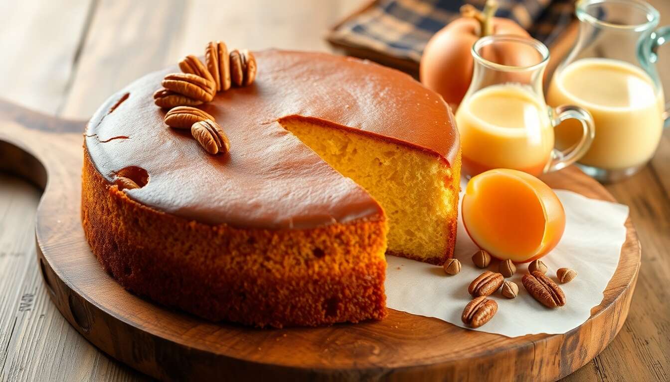 Gâteau Potimarron Cannelle et Noix de Pécan : recette Savoureuse