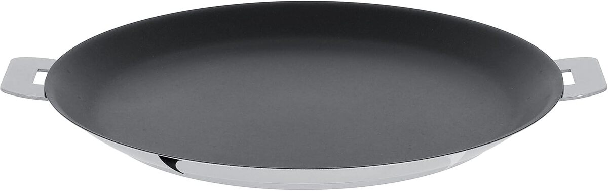 Test de la crêpière inox Cristel CR30QE 30cm : anti-adhérent Exceliss+ de la collection Mutine
