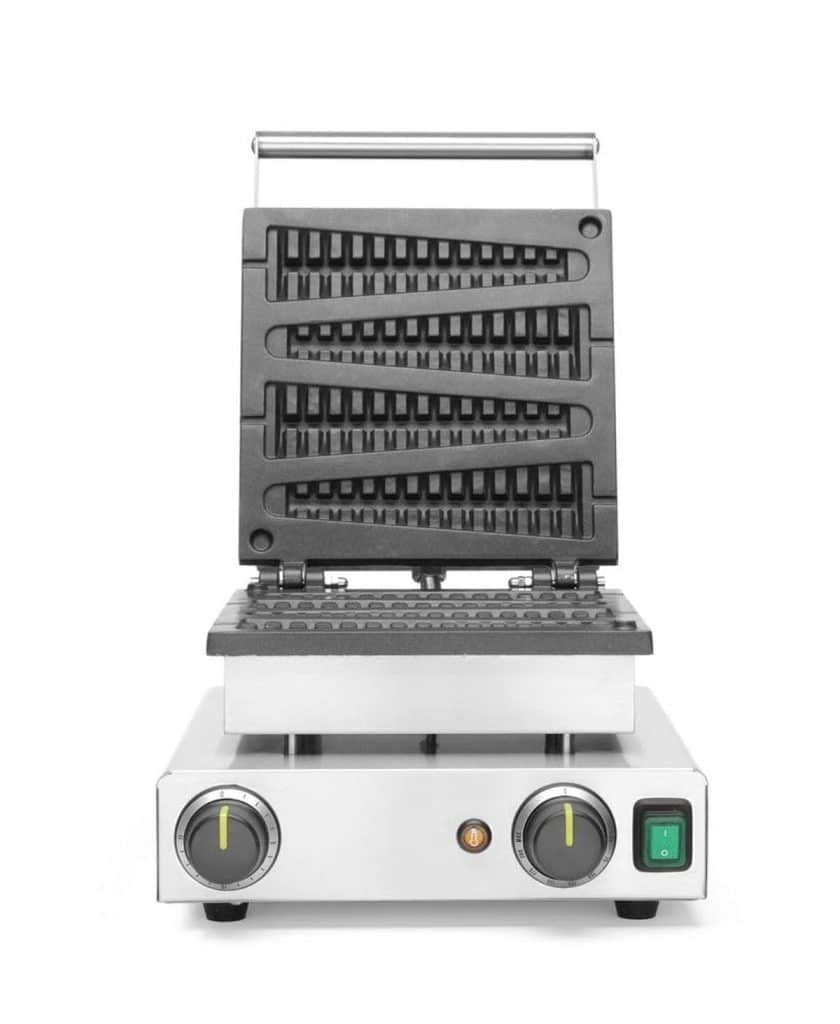 Test du gaufrier Hendi "sucettes" 1750W : pour des gaufres parfaites