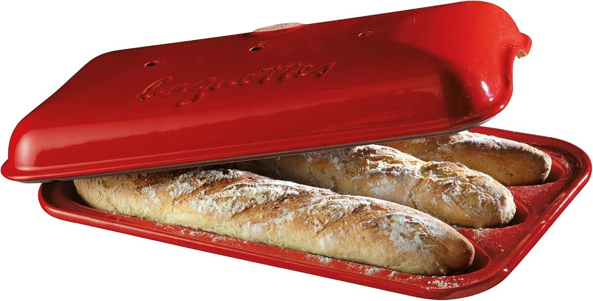Test du moule baguette Emile Henry Grand cru