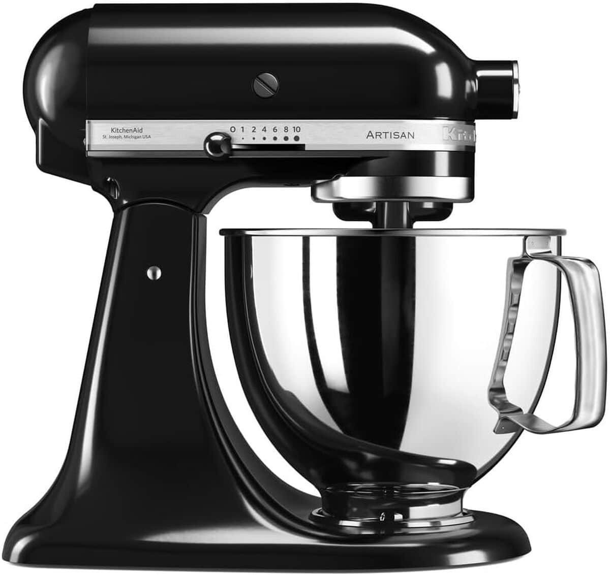 Test du robot pâtissier KitchenAid Artisan noir onyx : multifonction et pratique