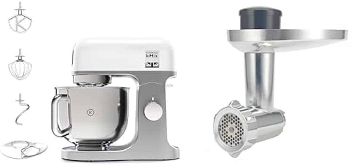 Test du robot pâtissier multifonctions Kenwood KMX750WH : performance et polyvalence