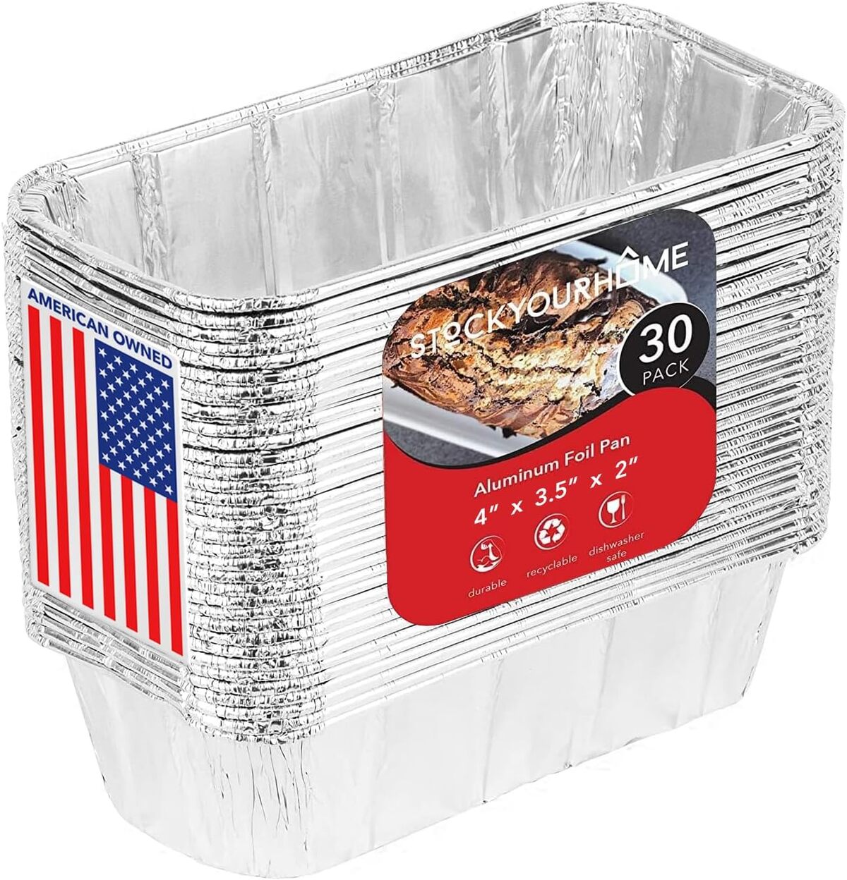 Test des mini moules à pain Stock Your Home en aluminium