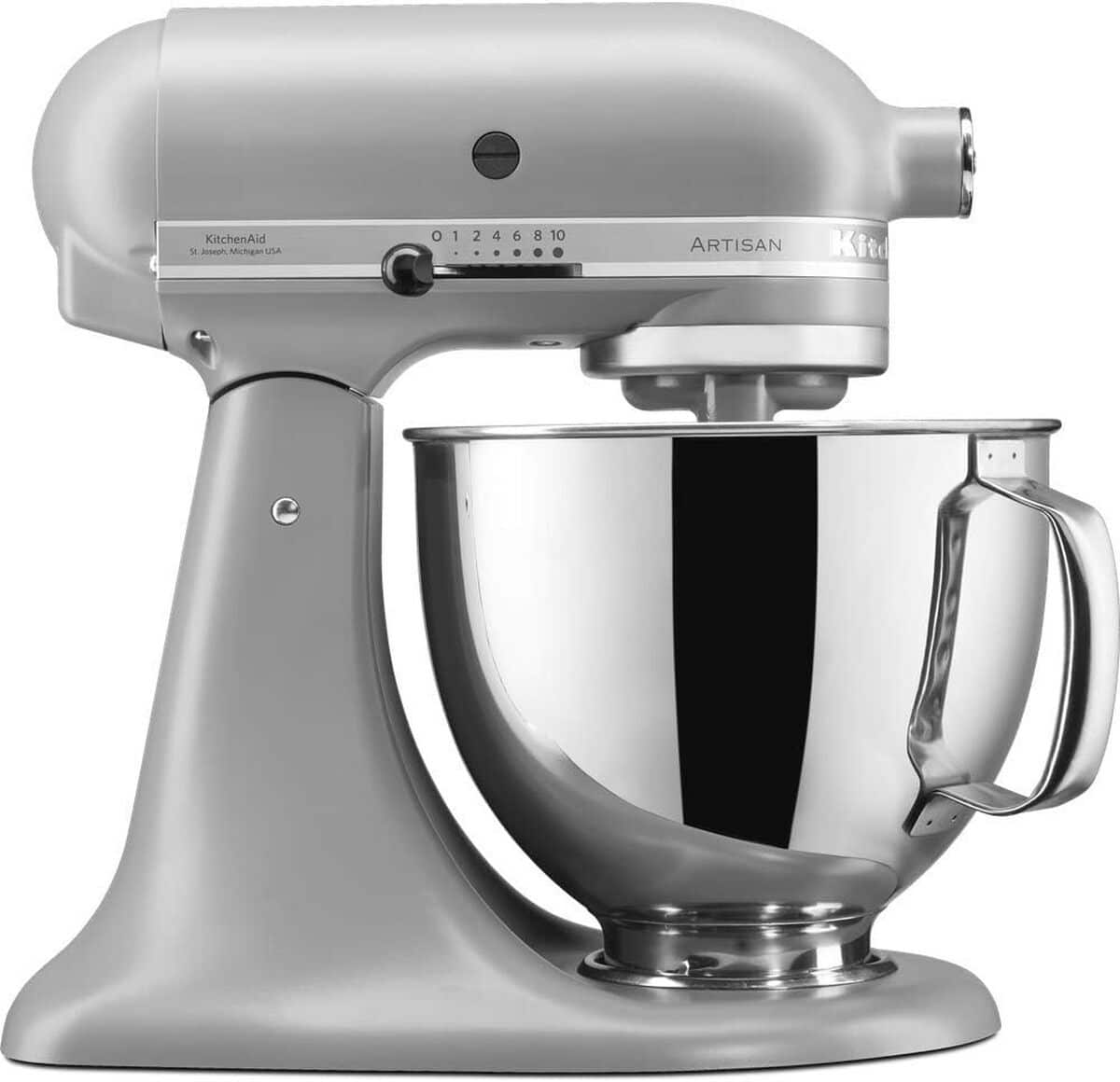 Test du KitchenAid Artisan 125 gris mat