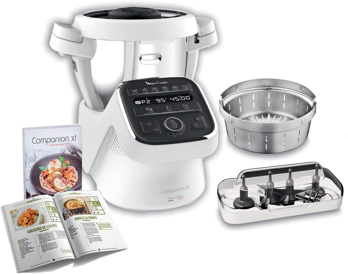 Test du robot cuiseur Moulinex Companion XL 1550W