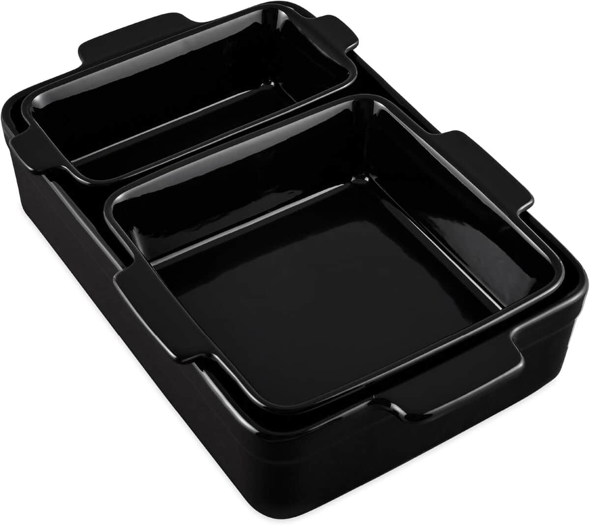 Test : ensemble de plats de cuisson Best Choice Products 3 pièces antiadhésifs