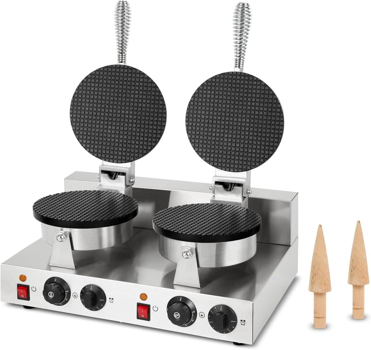 Test : gaufrier double VERTES 2025 W, performance pro