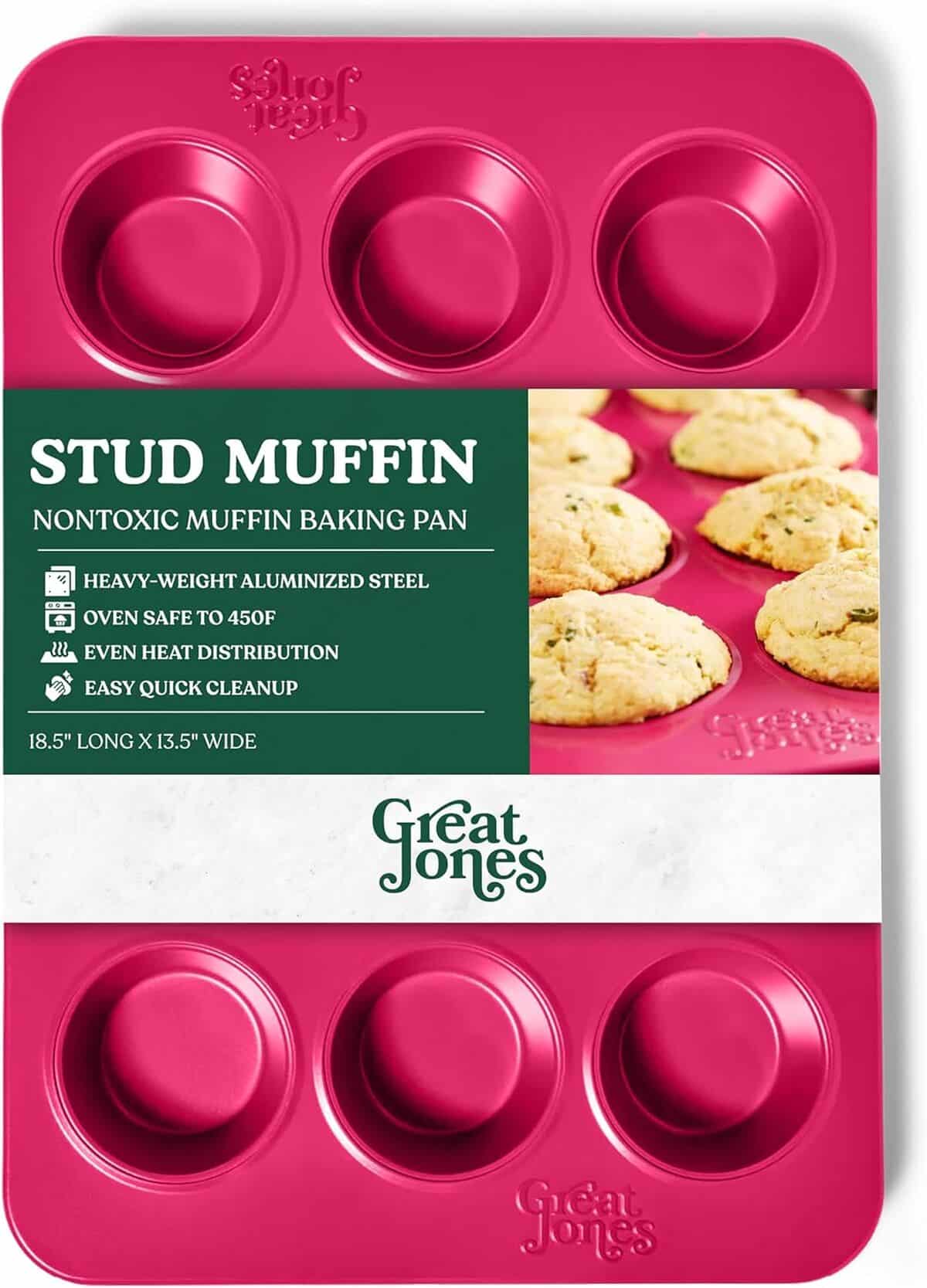 Test : moule à muffins Great Jones Stud Muffin anti-adhésif 12 tasses