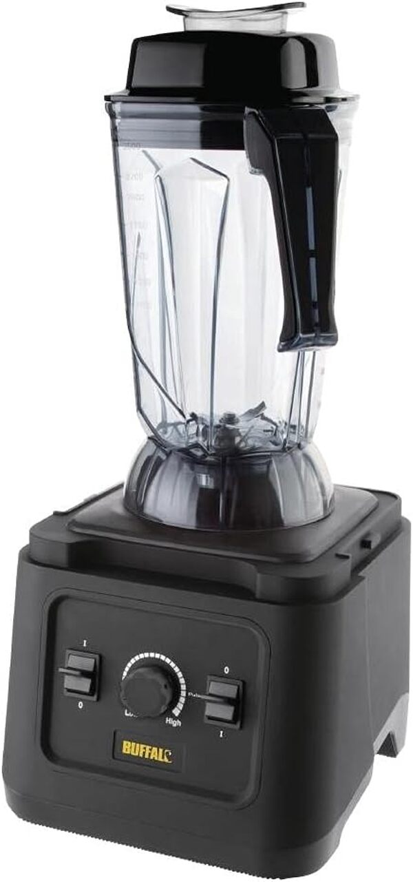 Buffalo Blender professionnel puissant 1,68 kW 2,5 litres, Pichet sans BPA, Moteur à vitesse variable, CR836