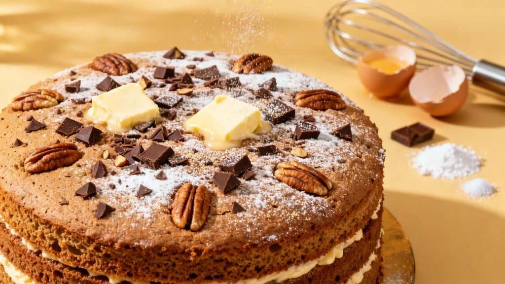 Cake Gianduja aux Noix de Pécan : recette Gourmande