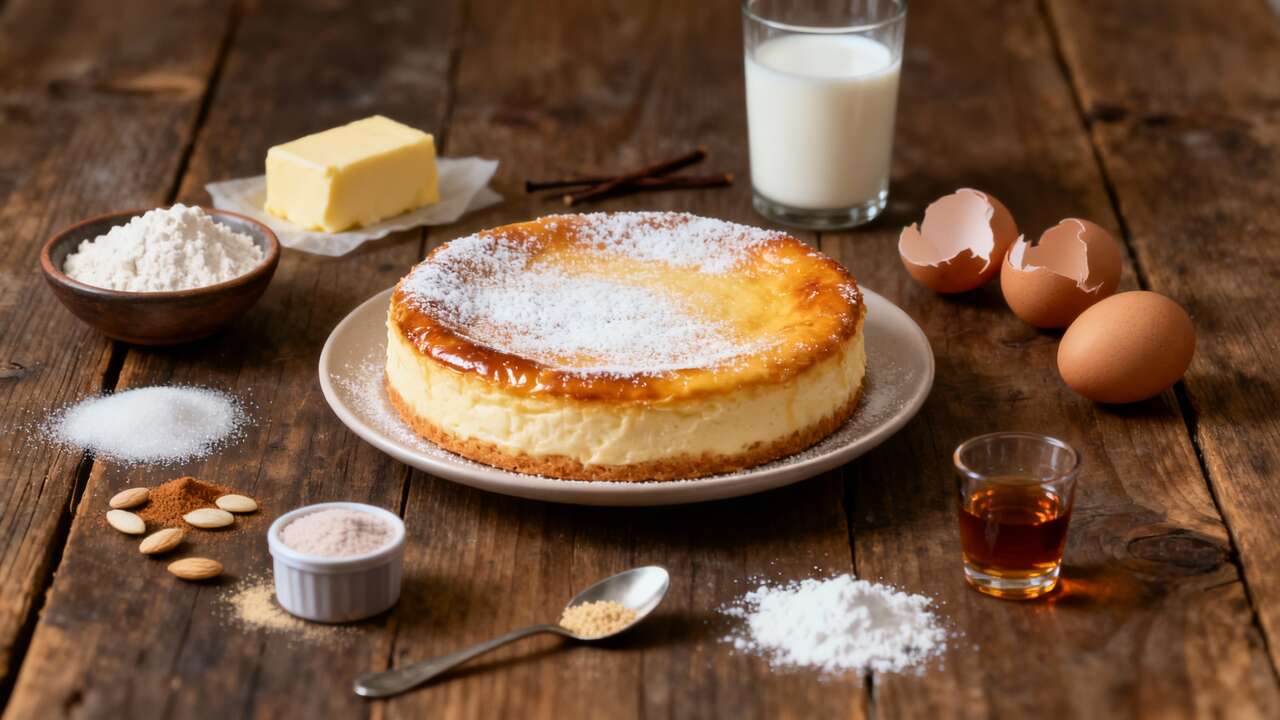 Recette traditionnelle du gâteau basque à la crème