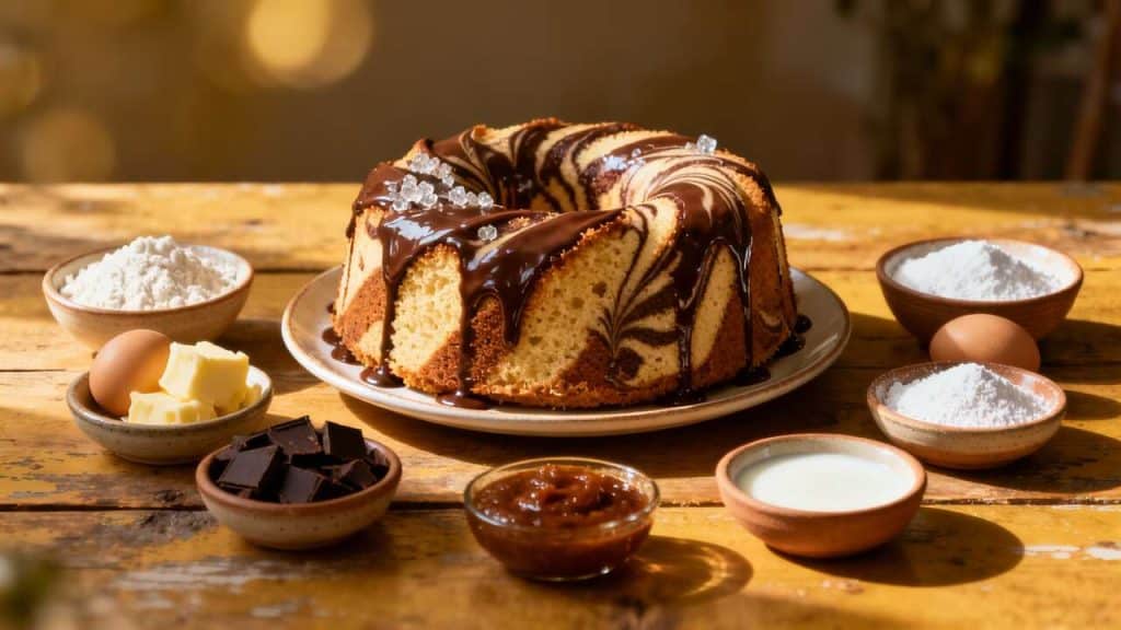 Recette du gâteau marbré praliné : un délice irrésistible