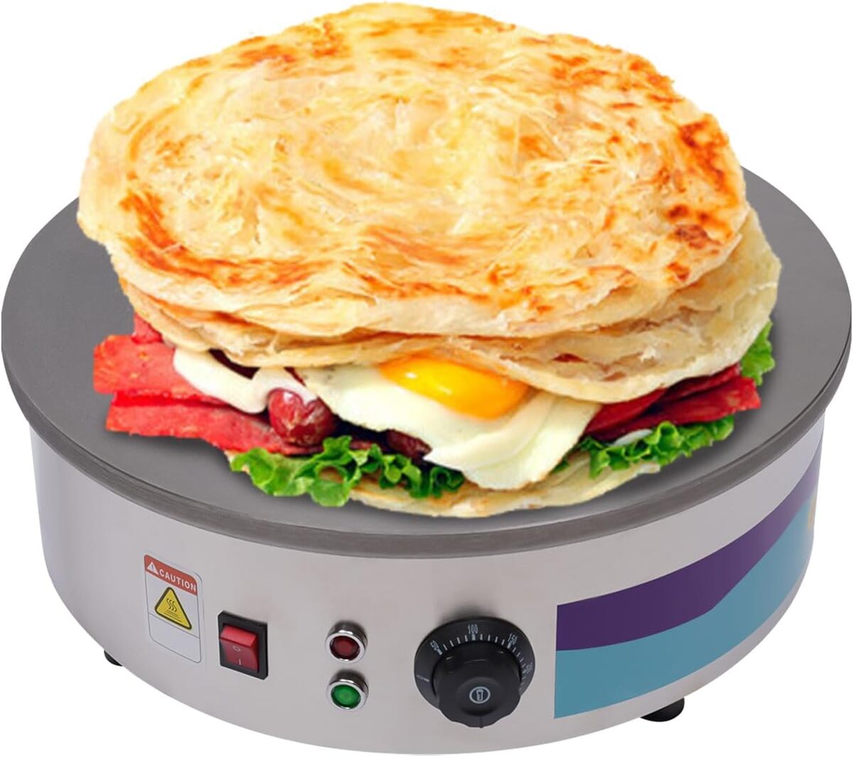 Test du crêpier professionnel Crepes Maker 3000 W