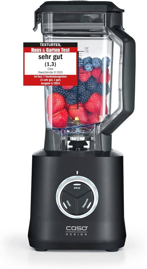 Test du mixeur Caso Power Blender B 2025 : puissance et polyvalence