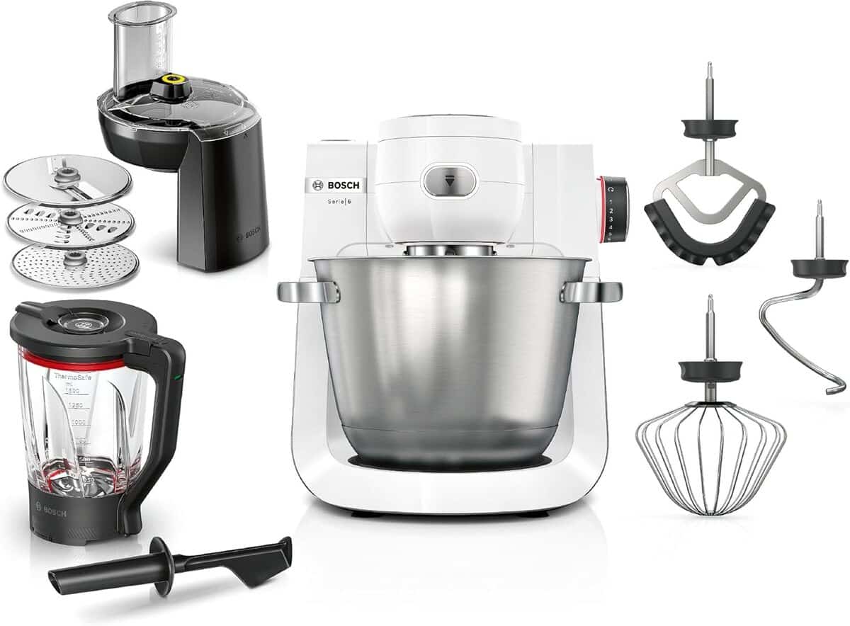 Test du robot pâtissier Bosch MUMS6EW22 : puissance et polyvalence