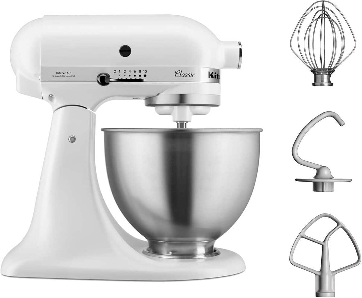 Test du robot pâtissier KitchenAid 275 W blanc 4, 3 L