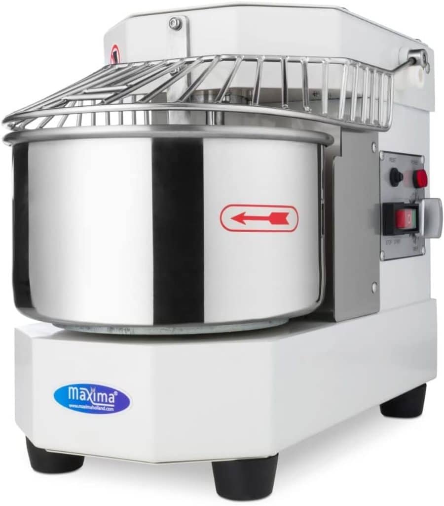 Test : pétrin à spirale 8L blanc professionnel 4, 5 kg de pâte