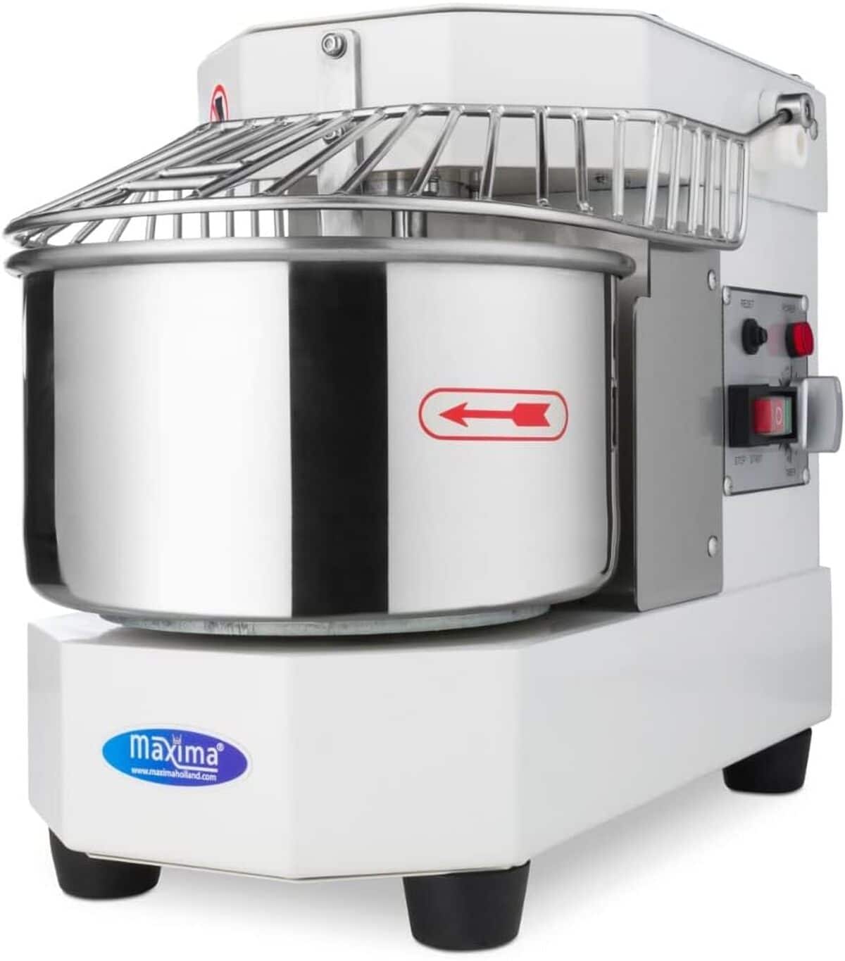 Test : pétrin à spirale 8L blanc professionnel 4, 5 kg de pâte