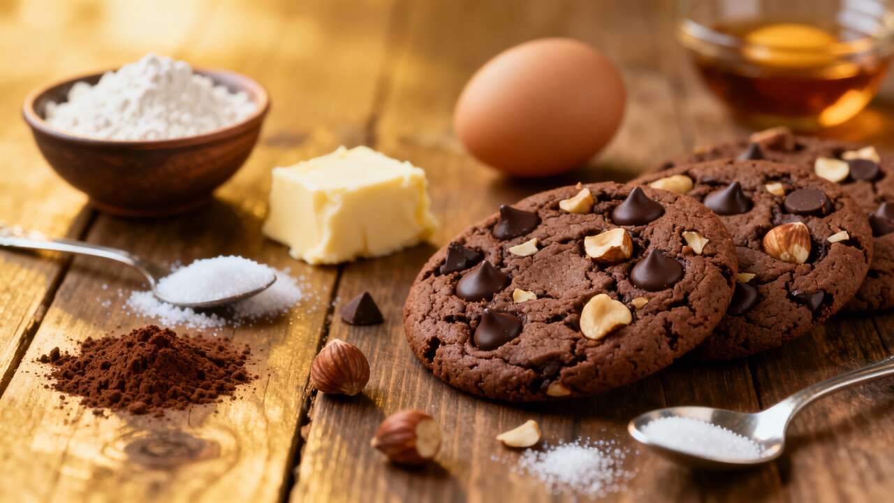 Biscuits Chocolat Noisette de Martha Stewart : recette Gourmande