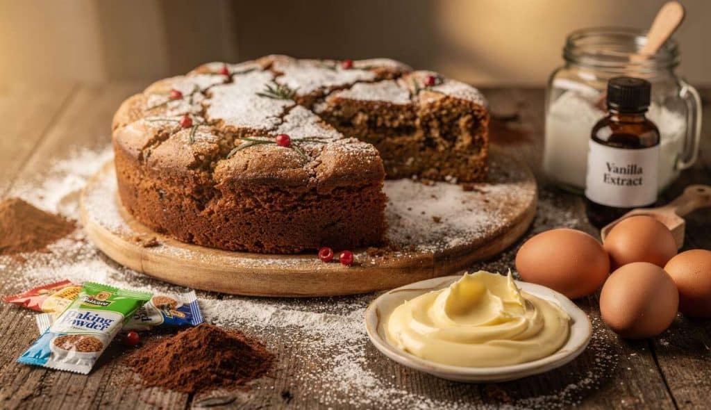 Recette de gâteau de Noël économique
