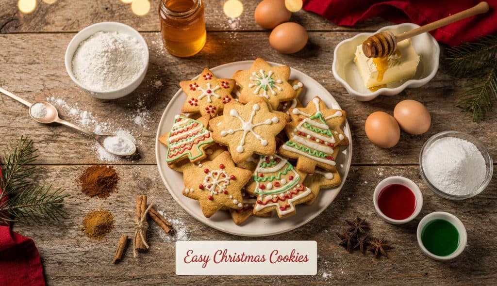 Recette facile de petits gâteaux de Noël