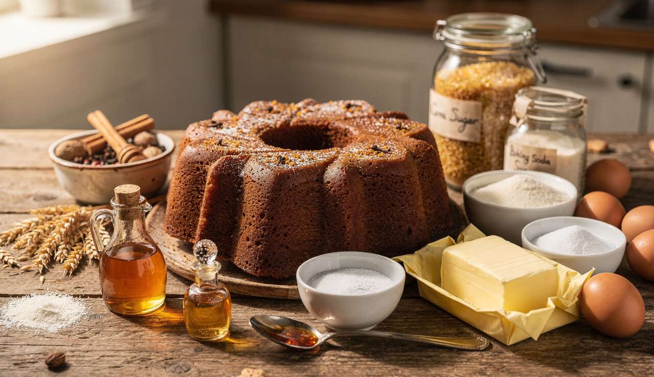 Gâteau étoile pain d'épices Cyril Lignac : recette gourmande
