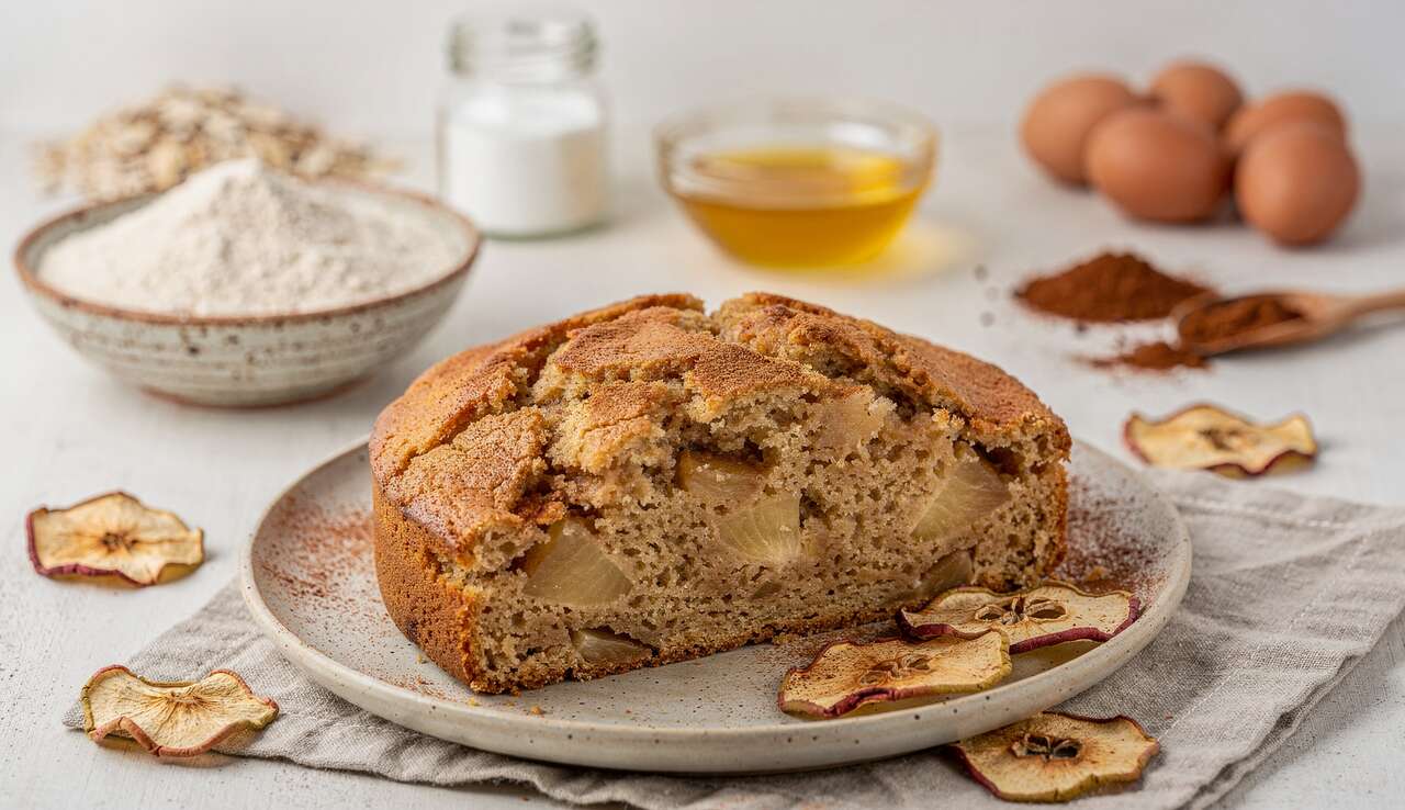 Gâteau aux pommes sans sucre : recette saine et savoureuse